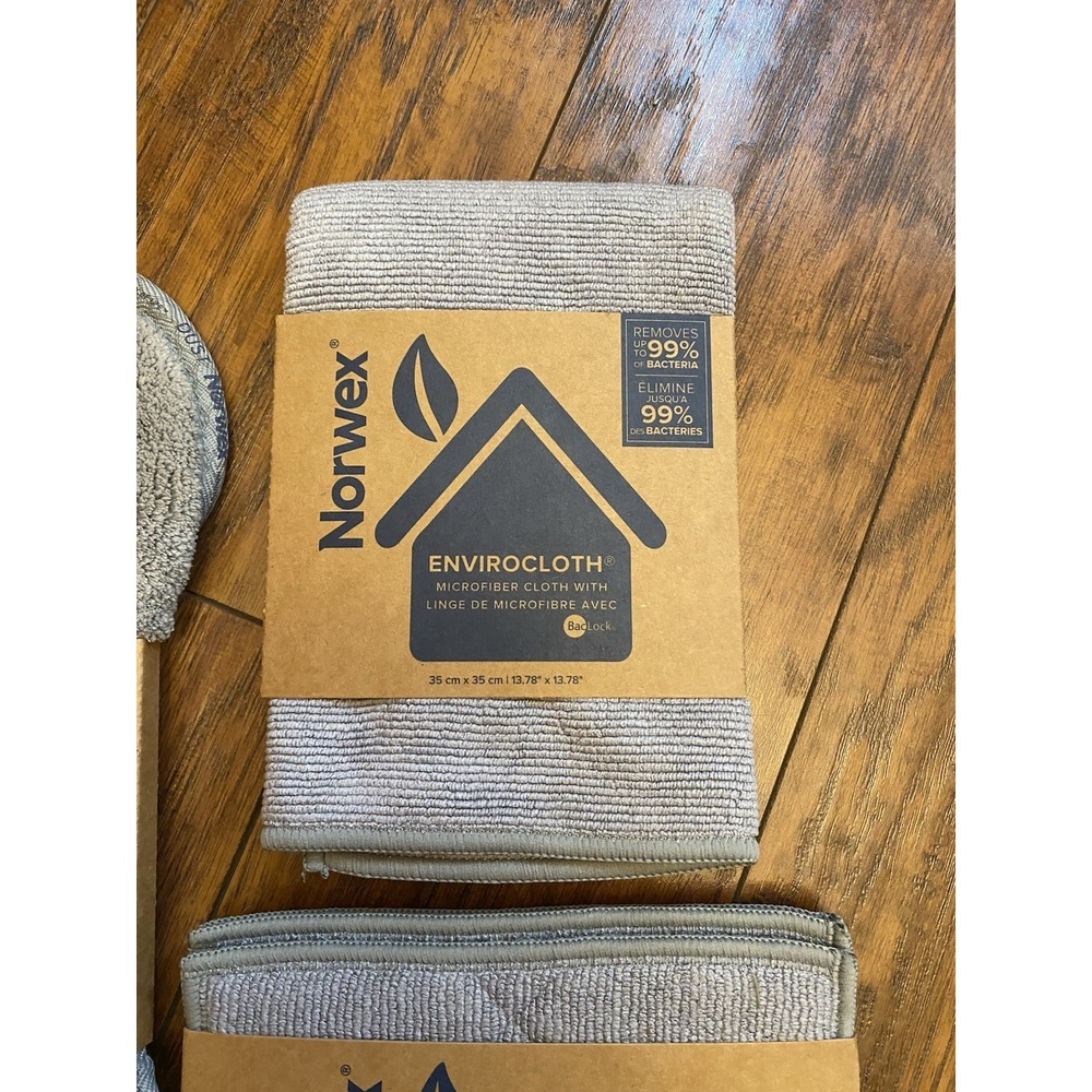 New Norwex Dusting Mitt EnviroCloth Enviroscrub Bundle Kit Cleaning Set - Picture 7 of 8